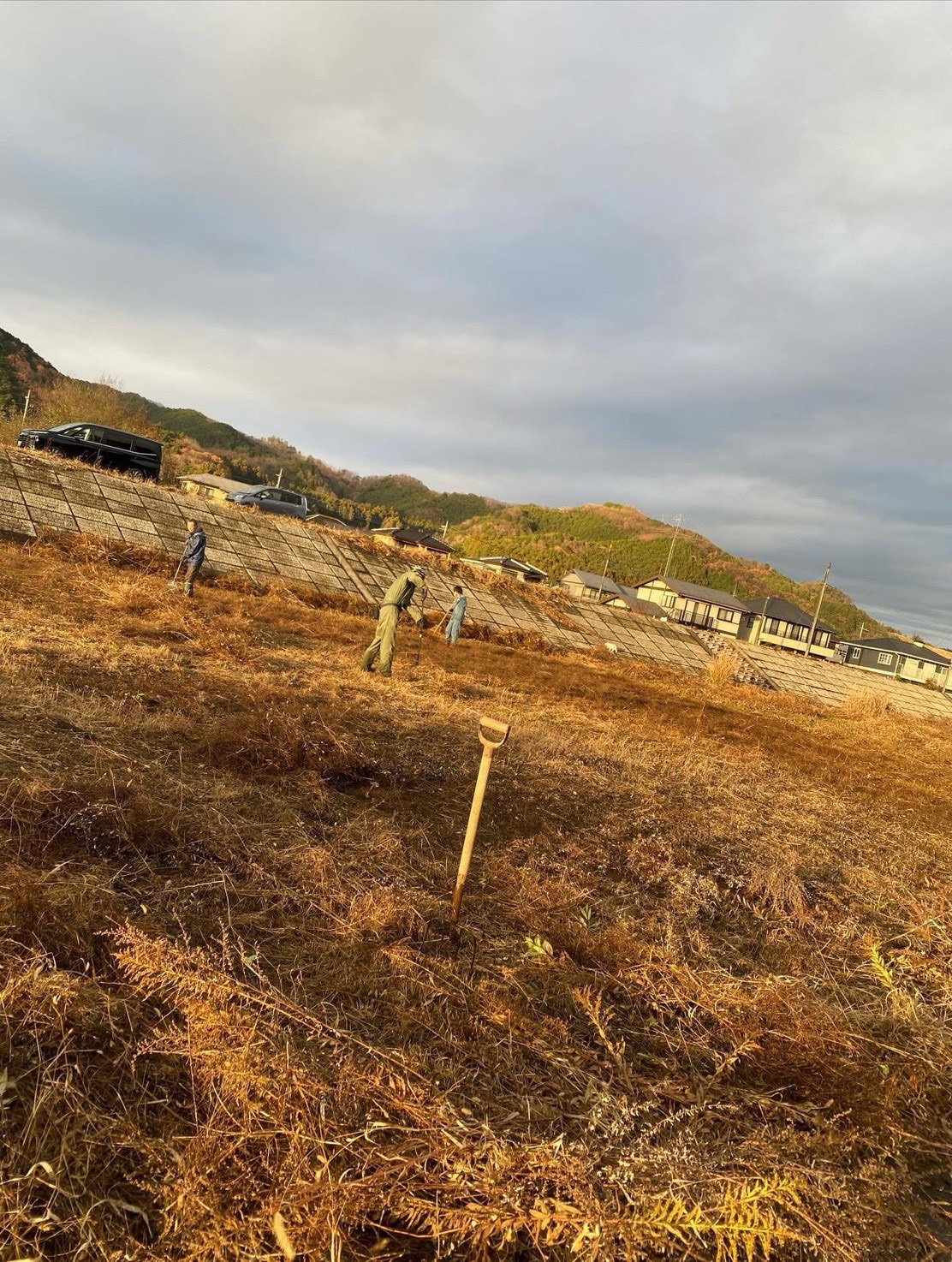 新宿地区 設営の様子1
