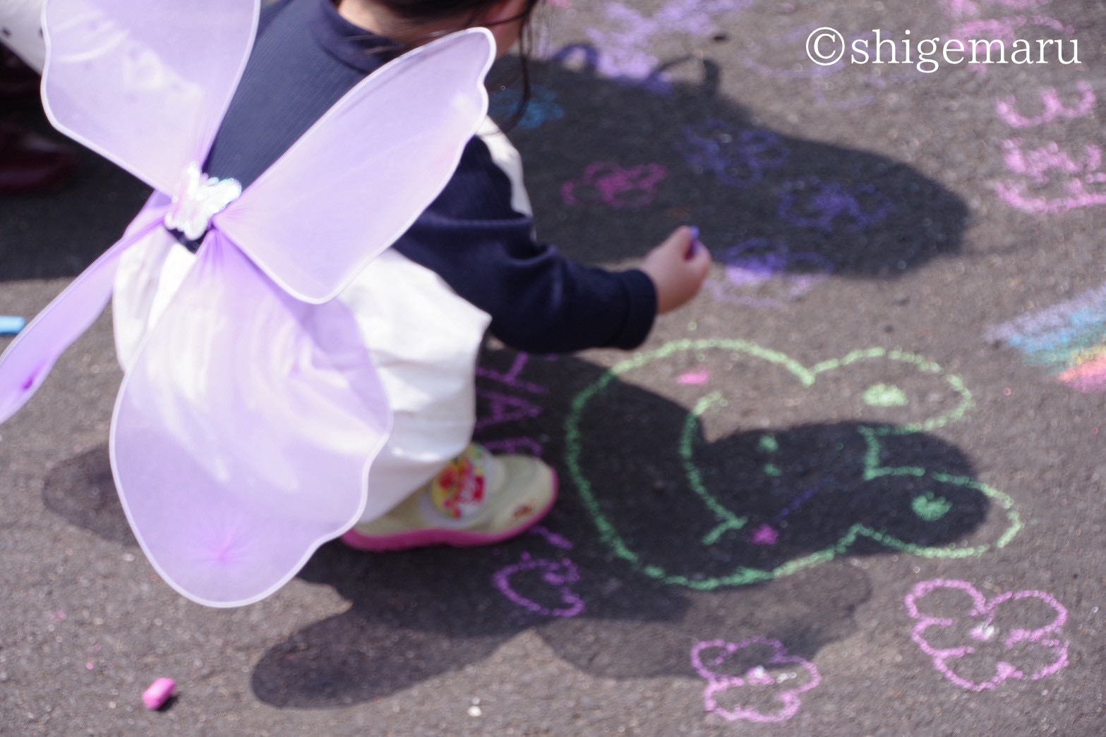 チョークアート